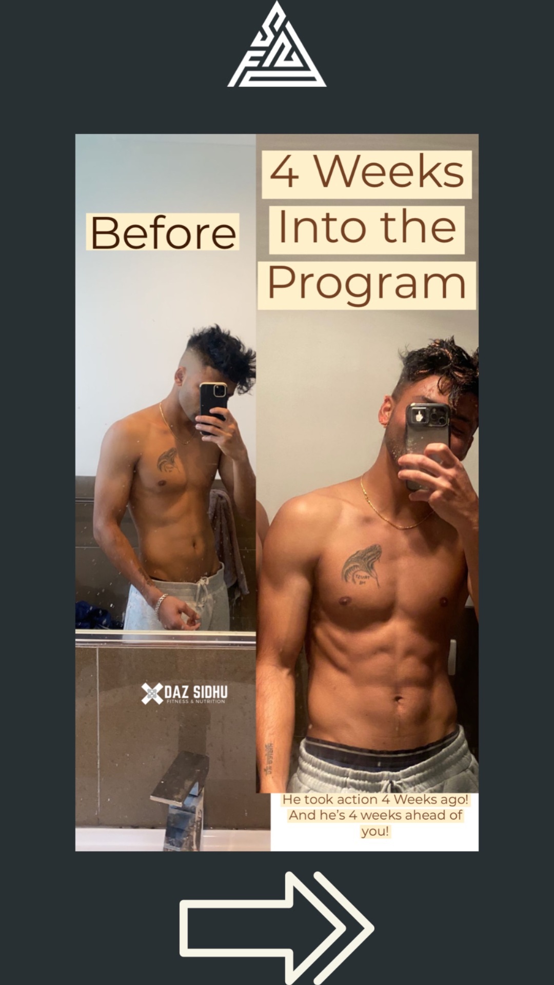 4 week transformation
